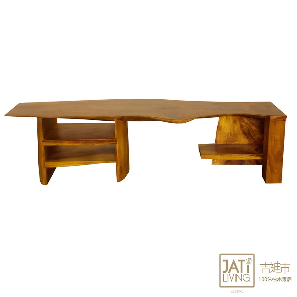 【吉迪市柚木家具】原木4抽床頭櫃/邊桌 -pc 歷史價格詳細信息