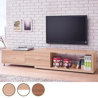 Bernice-班特利二抽伸縮電視櫃/長櫃(三色可選) 歷史價格詳細信息