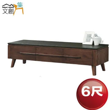 【文創集】華戈6尺岩板實木餐桌椅組合(一桌六椅組合＋餐椅二色可選) 歷史價格詳細信息