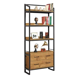 書架 五層架 置物架 落地鐵藝架 客廳隔斷收納架 展廳展示架 歷史價格詳細信息