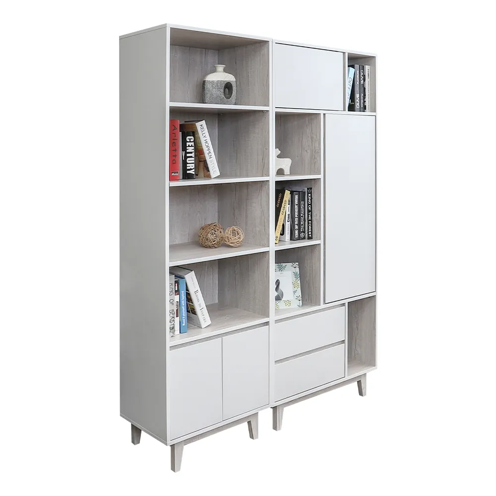 Bernice-艾琳娜9.3尺收納衣櫃組合(二門+二門三開放格+二門三抽+三門) 歷史價格詳細信息