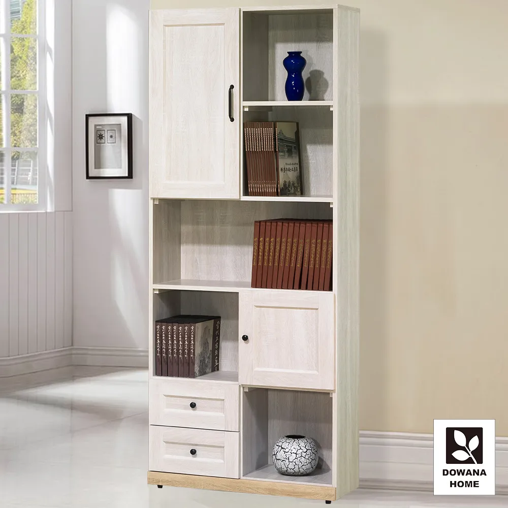 【多瓦娜】鄉村茉莉2尺三抽書櫃 歷史價格詳細信息