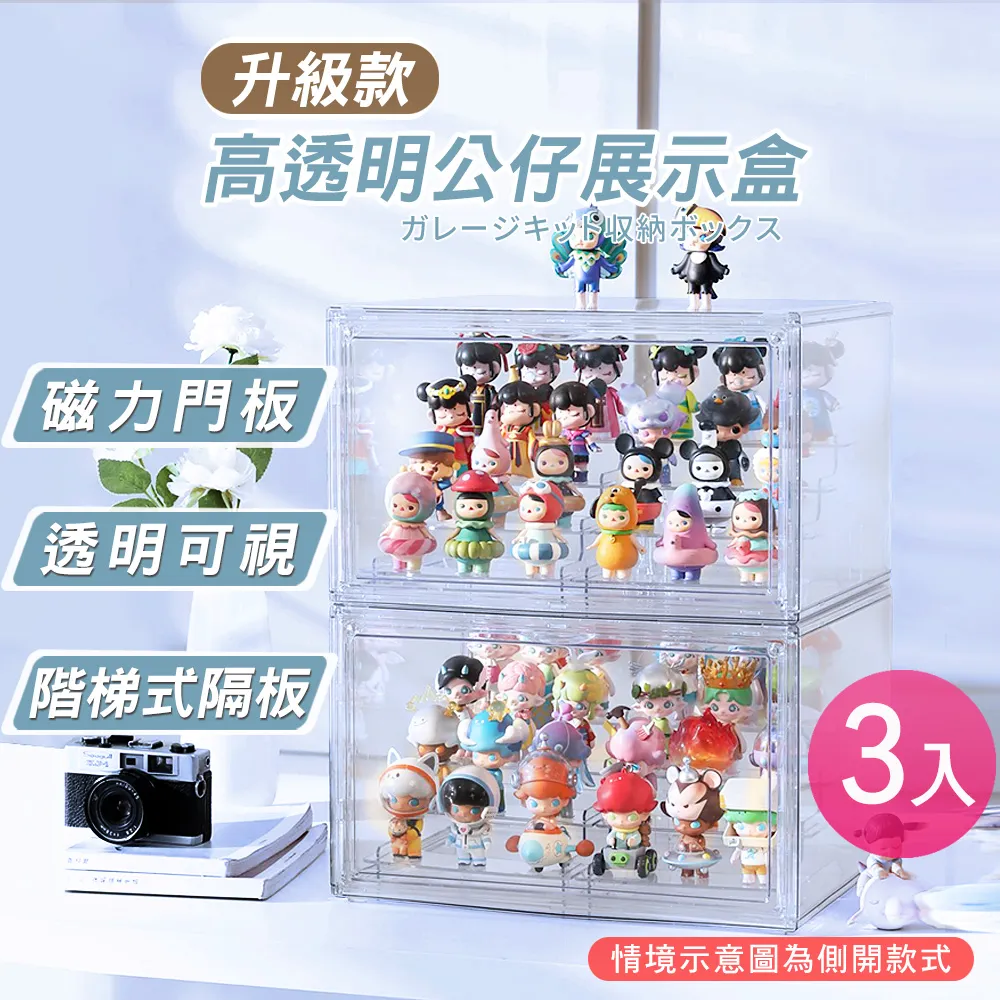 全景公仔展示盒，盲盒收納盒,阶梯式公仔展示盒，展示架，樂高手辦架子，亞克力展示盒 歷史價格詳細信息