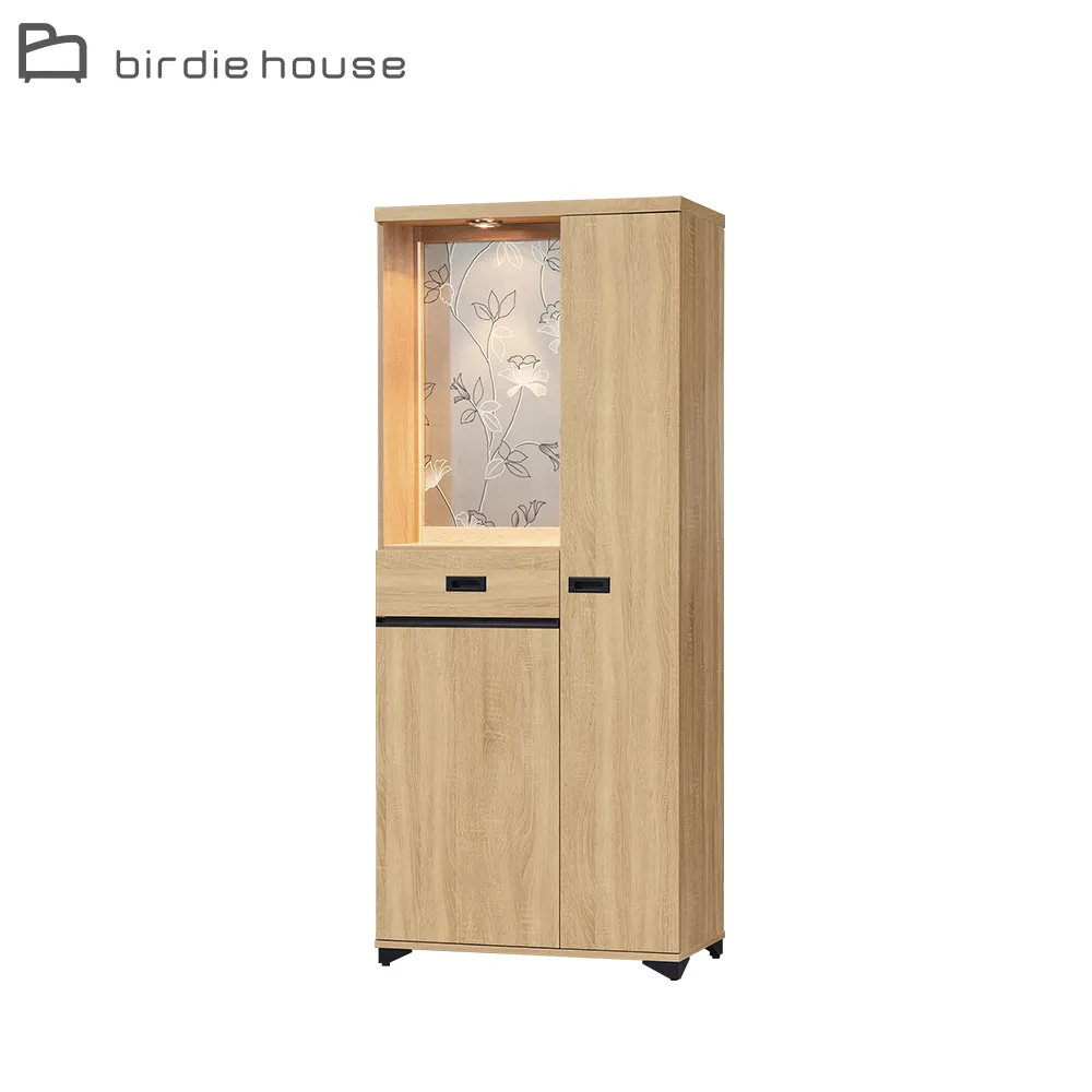 Birdie-瑞絲1.3尺二門一抽雙面鞋櫃/玄關展示櫃/書櫃/收納置物櫃(左右向可選) 歷史價格詳細信息