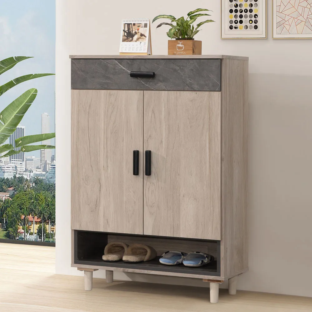 Homelike 杜克2.2尺三抽書櫃 歷史價格詳細信息