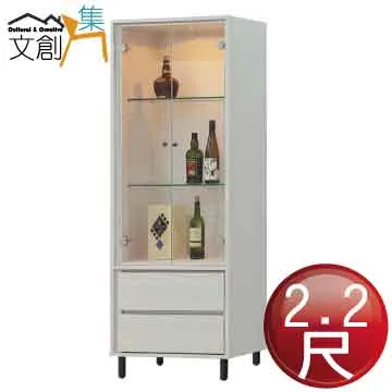 【文創集】瑪亞  環保3尺南亞塑鋼二門二抽鞋櫃/收納櫃 歷史價格詳細信息