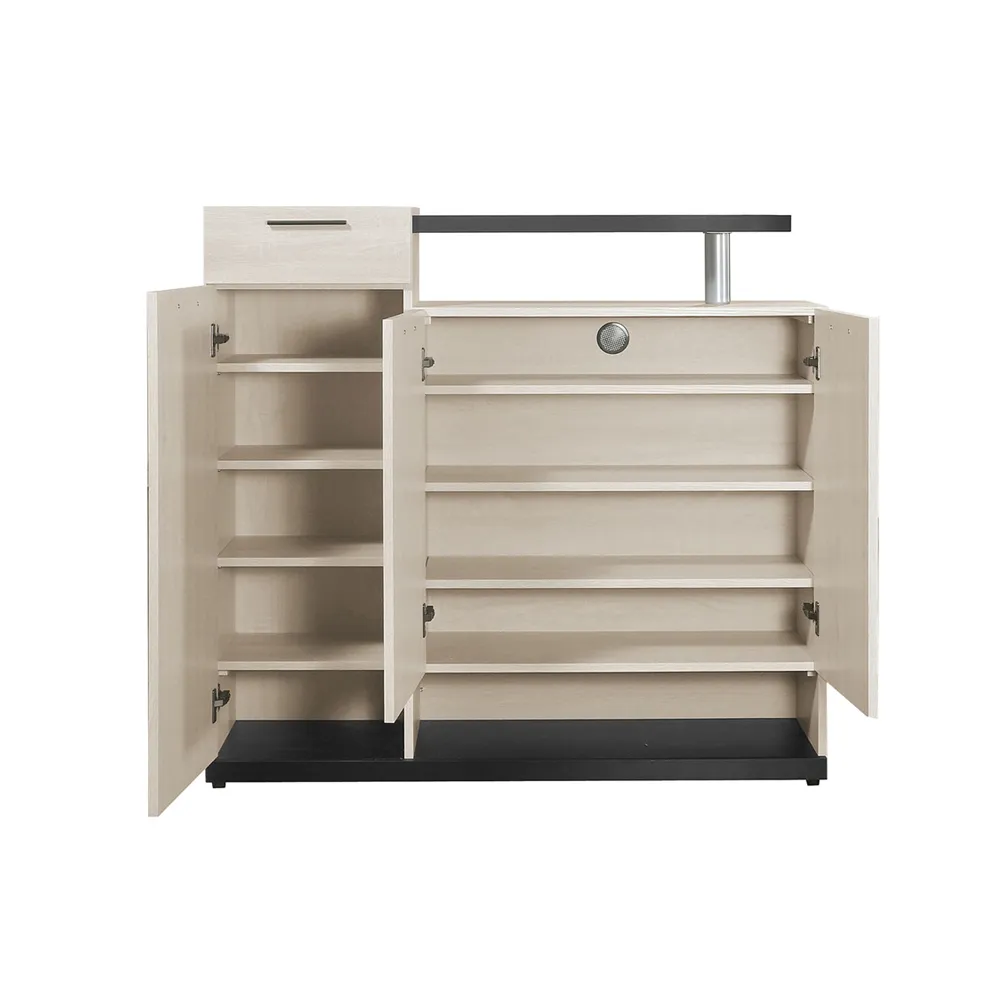 Bernice-馬汀4.7尺六門三抽屏風高鞋櫃/玄關收納櫃/隔間置物櫃 歷史價格詳細信息