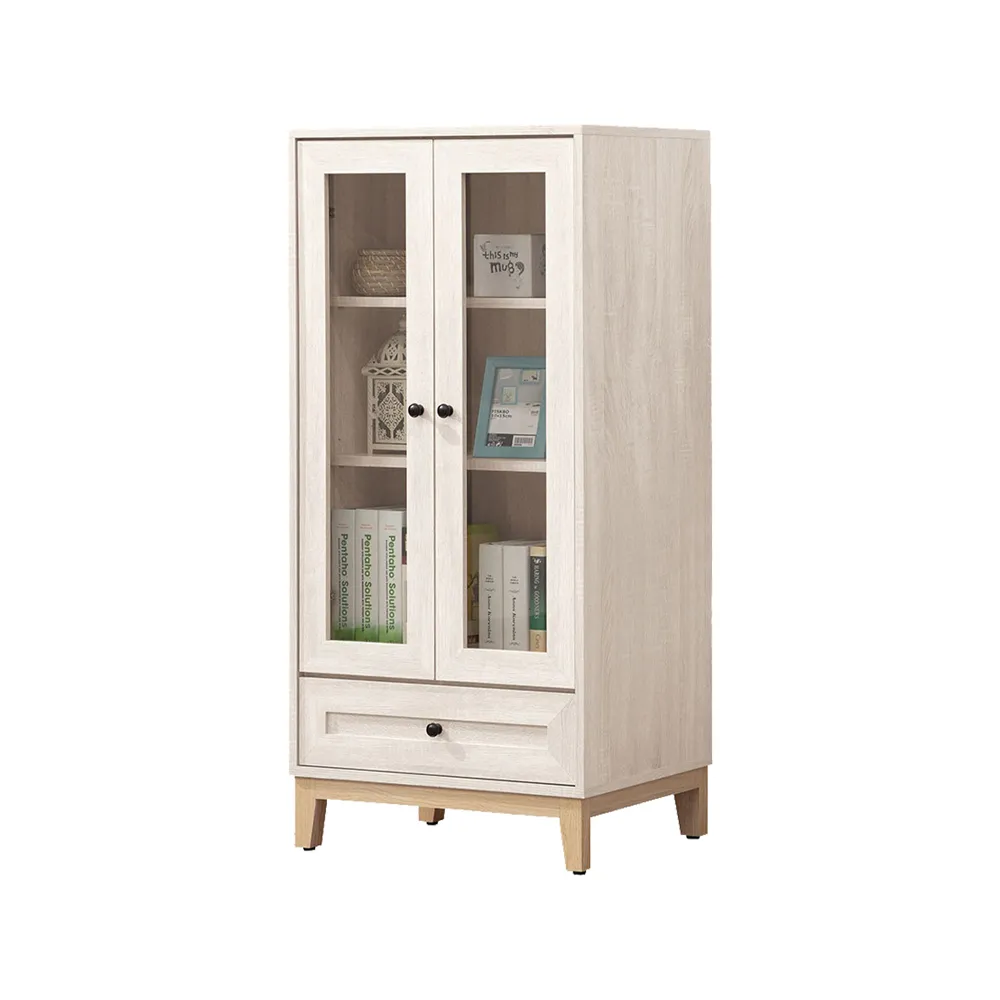 Bernice-貝卡2尺日系仿石面四門單抽中開放高鞋櫃/隔間置物櫃/玄關收納櫃 歷史價格詳細信息