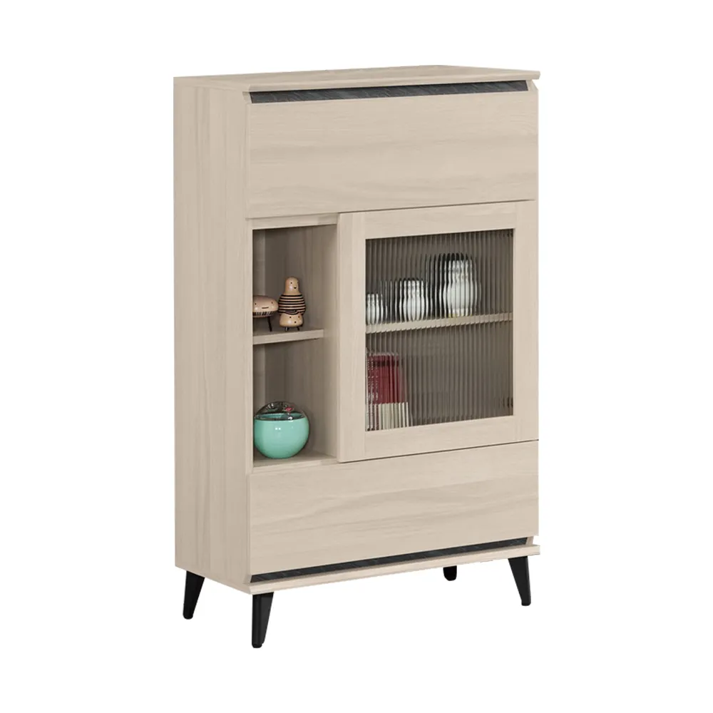 Bernice-赫蒂1.7尺實木床頭櫃 歷史價格詳細信息