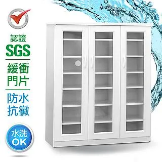 IHouse-SGS 防潮抗蟲蛀塑鋼三層開放式置物碗盤櫃 歷史價格詳細信息