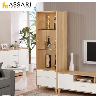 ASSARI-羅德尼6尺高收納電器櫃(寬60x深40x高181cm) 歷史價格詳細信息