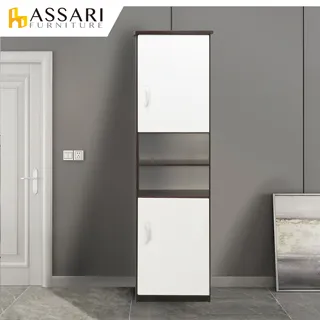 ASSARI-防潮防蛀塑鋼緩衝開放二門鞋櫃(寬64x深33x高127cm) 歷史價格詳細信息