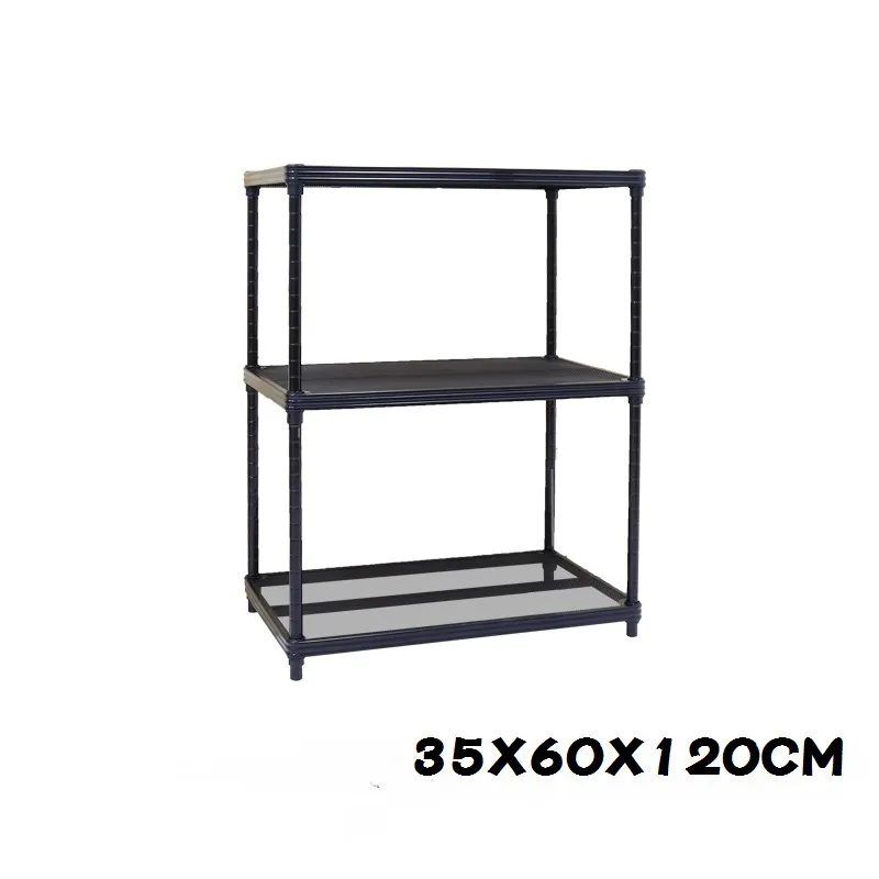 【居家cheaper】菱形網三層架-35X60X90CM(鬃耀黑 高荷重 整組荷重450公斤) 歷史價格詳細信息