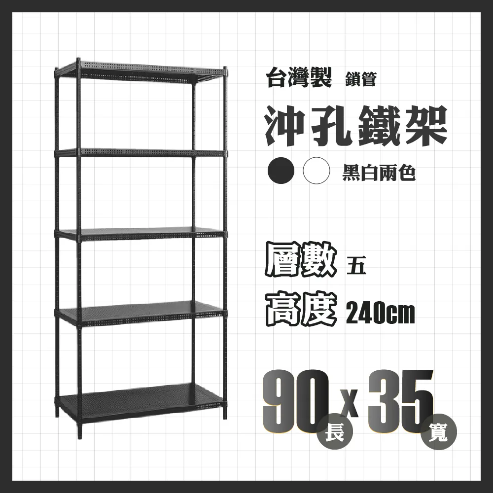 鐵架鎖管｜75×35×180 重型80kg 五層架 鐵架 層架 鐵力士架 收納架 置物架 貨架 展示架 波浪架 架子 歷史價格詳細信息