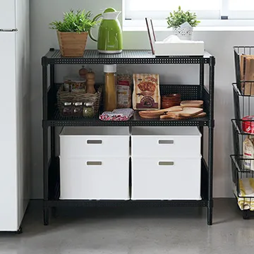 Peachy Life 鐵力士沖孔平面烤漆五層架附圍欄-60X45X180(2色可選) 歷史價格詳細信息