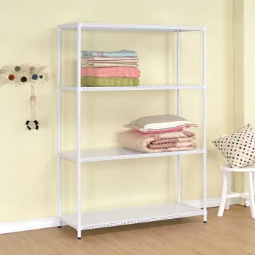 (鐵架王) 120*45*150四層烤漆層架-黑色 歷史價格詳細信息