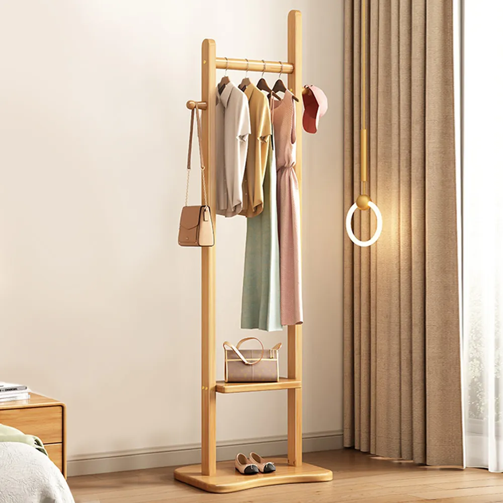 【HappyLife】原木衣帽架床頭櫃 (Y11585) 歷史價格詳細信息