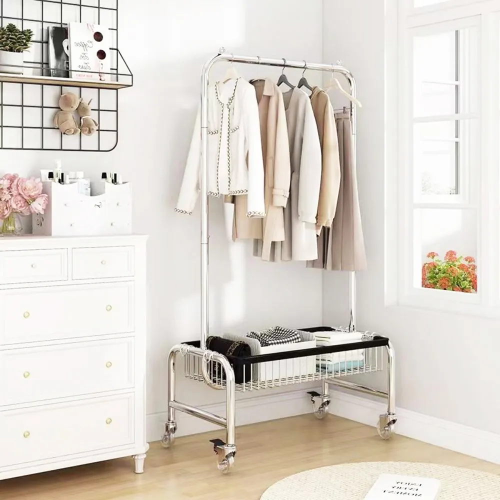 加厚收納掛衣架 掛衣架 U型帶籃衣架白色包邊衣架 衣架 落地衣帽架 組合式衣架 帶輪衣架 78*40*168cm 價格比較,價格查詢,歷史價格詳細信息