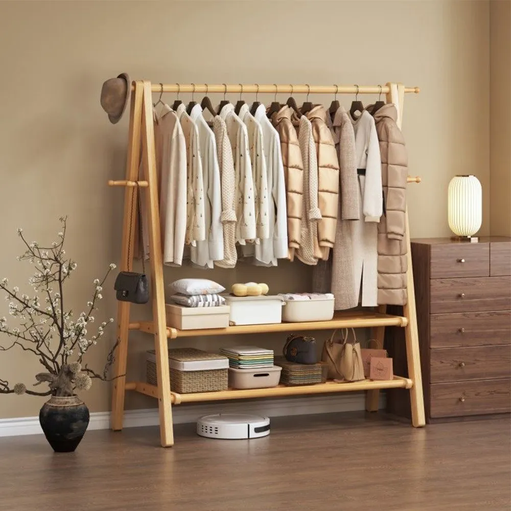 實木落地家用衣帽架2023網紅衣架秋冬天外套大衣臥室門后掛衣架~半島鐵盒~營業中可開發票 歷史價格詳細信息