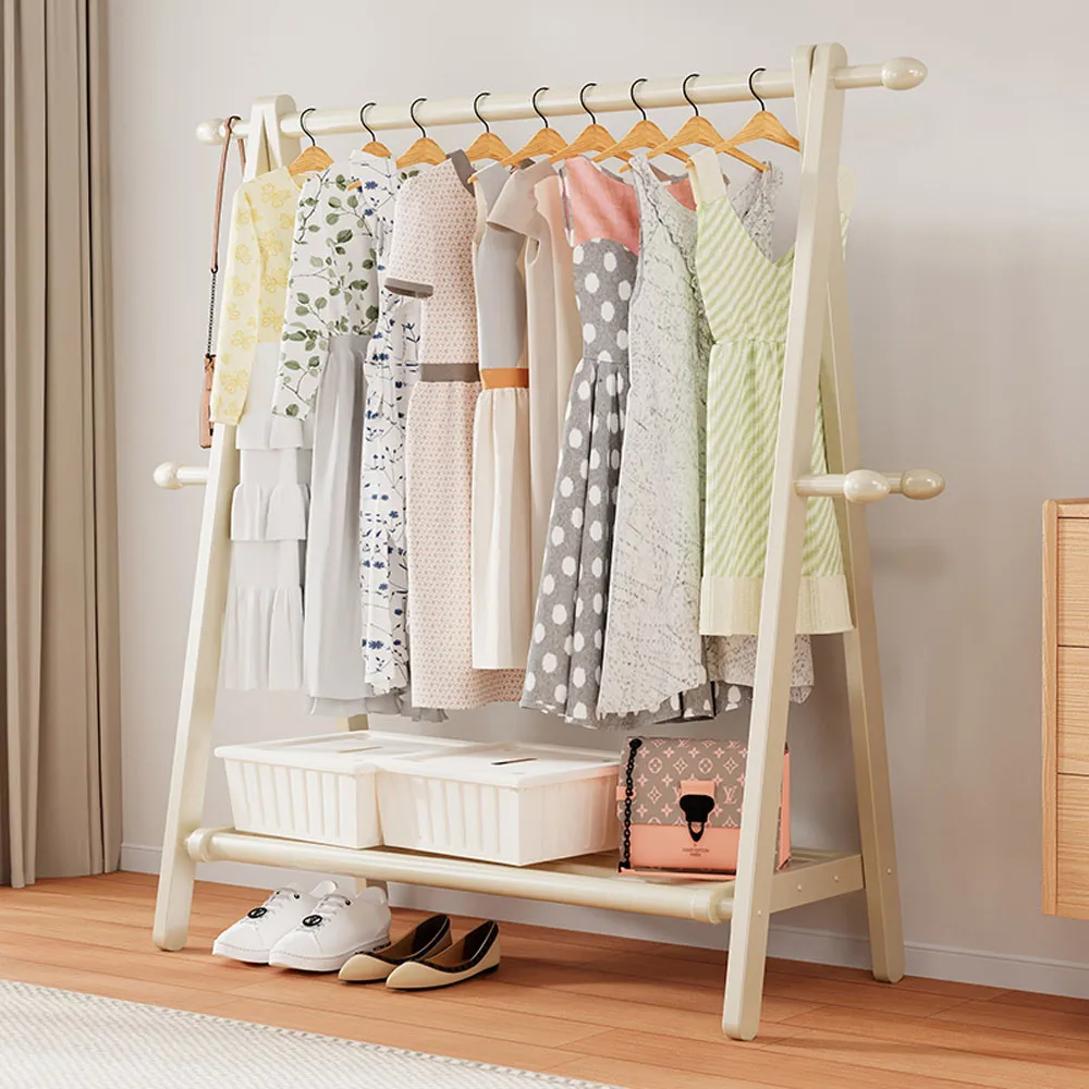 加厚收納掛衣架 掛衣架 U型帶籃衣架白色包邊衣架 衣架 落地衣帽架 組合式衣架 帶輪衣架 78*40*168cm 歷史價格詳細信息