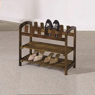 (ONE 生活)實木三層鞋架/鞋架/收納架 歷史價格詳細信息
