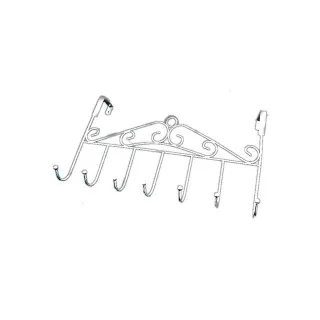 無痕掛勾【AH-325A】免打孔六排掛鉤 門後掛勾 廚房掛勾 牆壁壁掛置物架 廚具掛架 歷史價格詳細信息