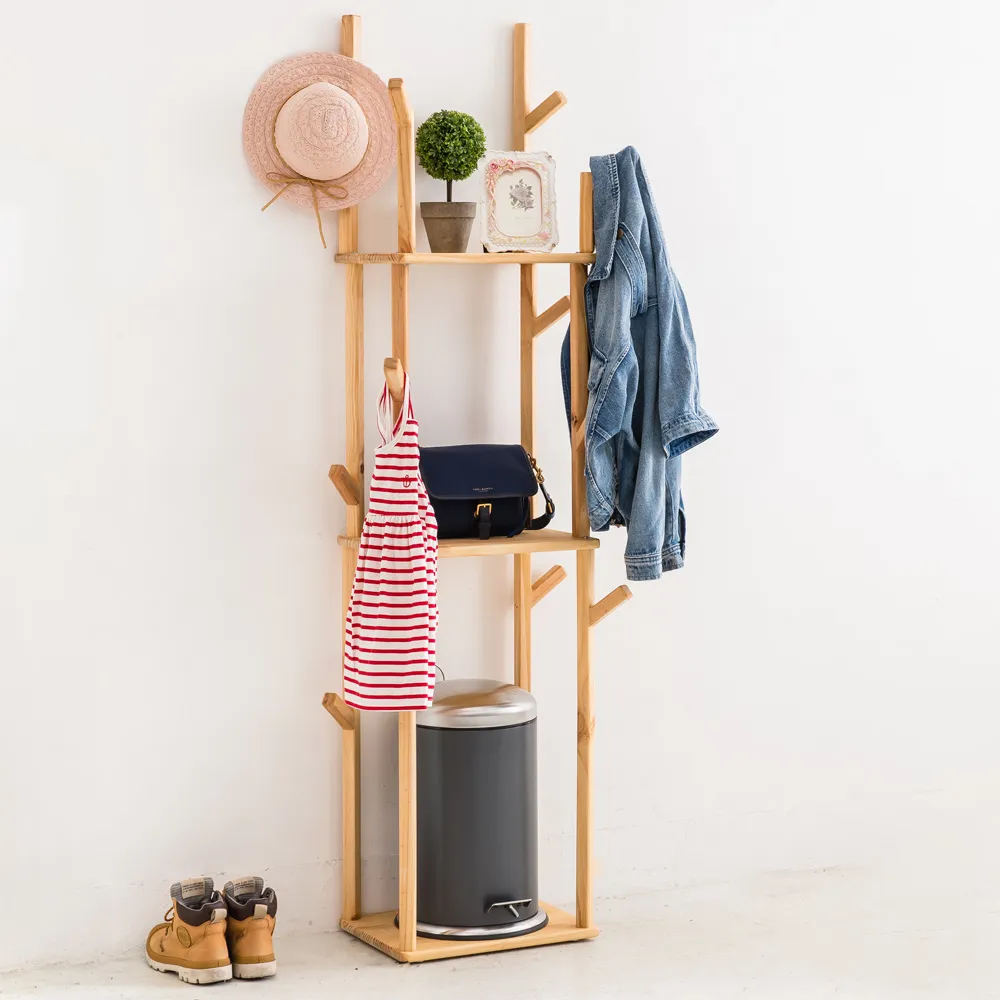 多功能實木衣架掛鉤內衣吊帶家用木質掛衣無痕防肩角波浪收納神器【雅怡尚品】 歷史價格詳細信息