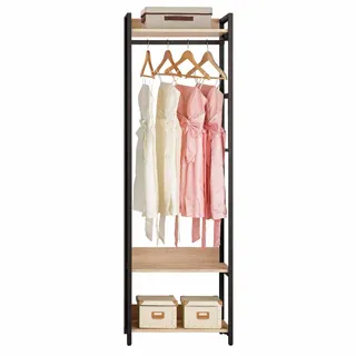 Bernice-妮娜8尺開放式組合衣櫃(雙吊+單桿+多層收納) 歷史價格詳細信息