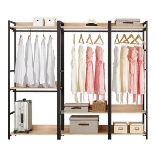 Bernice-妮娜2尺輕工業風開放式多層收納衣櫃 歷史價格詳細信息