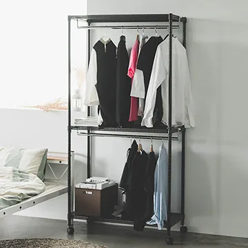 Peachy Life 鐵力士沖孔平面烤漆五層架附圍欄-60X45X180(2色可選) 歷史價格詳細信息