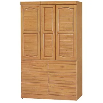 【時尚屋】[UZ6]富丞樟木色3x7衣櫥UZ6-127-5 歷史價格詳細信息