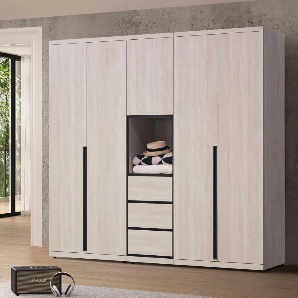 Homelike 多功能全身鏡衣帽架(2色可選) 歷史價格詳細信息