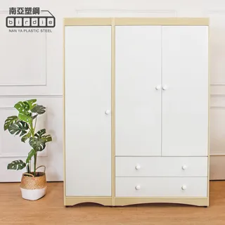 【Birdie南亞塑鋼】4.7尺拉門/推門塑鋼百葉衣櫃組合(BR01258336) 歷史價格詳細信息