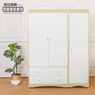 【Birdie南亞塑鋼】4.7尺拉門/推門塑鋼百葉衣櫃組合(BR01258336) 歷史價格詳細信息