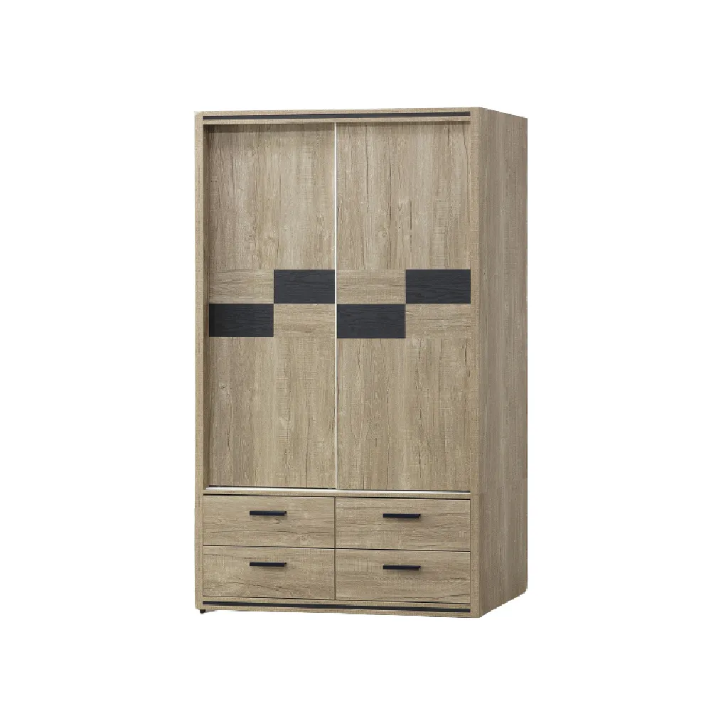 本木-古利夏 碳燒白橡3X7滑門收納衣櫃 歷史價格詳細信息