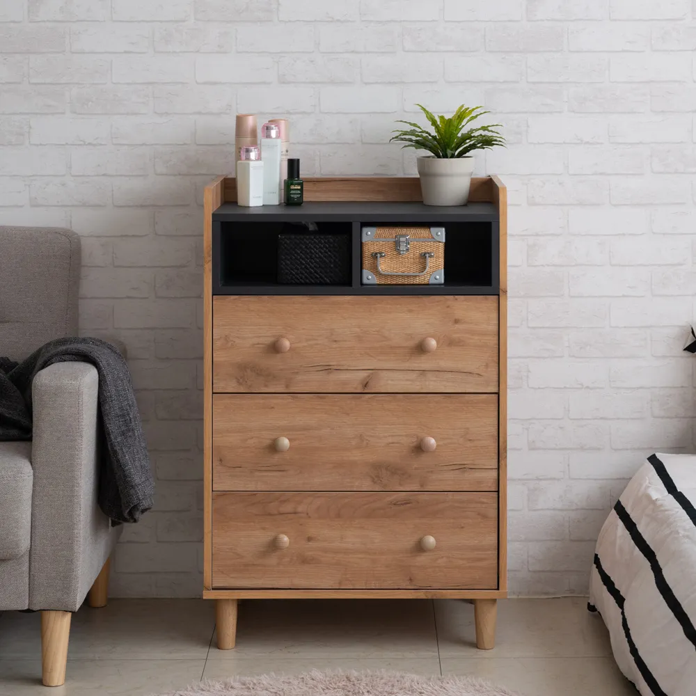 TZUMii 洛亞二格三抽斗櫃/抽屜櫃/收納櫃/電器櫃/置物櫃 歷史價格詳細信息