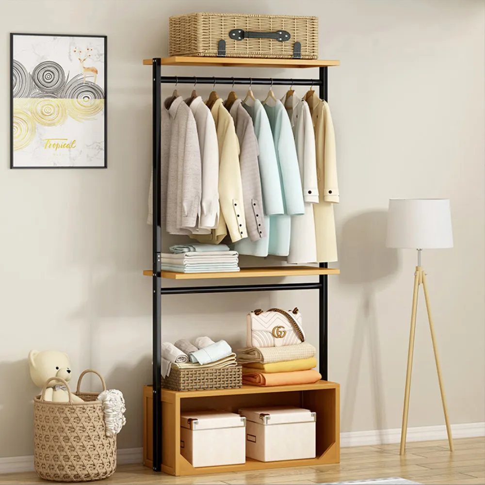 【AOTTO】楠竹大容量三層置物髒衣籃(置物架 層架 收納架) 歷史價格詳細信息