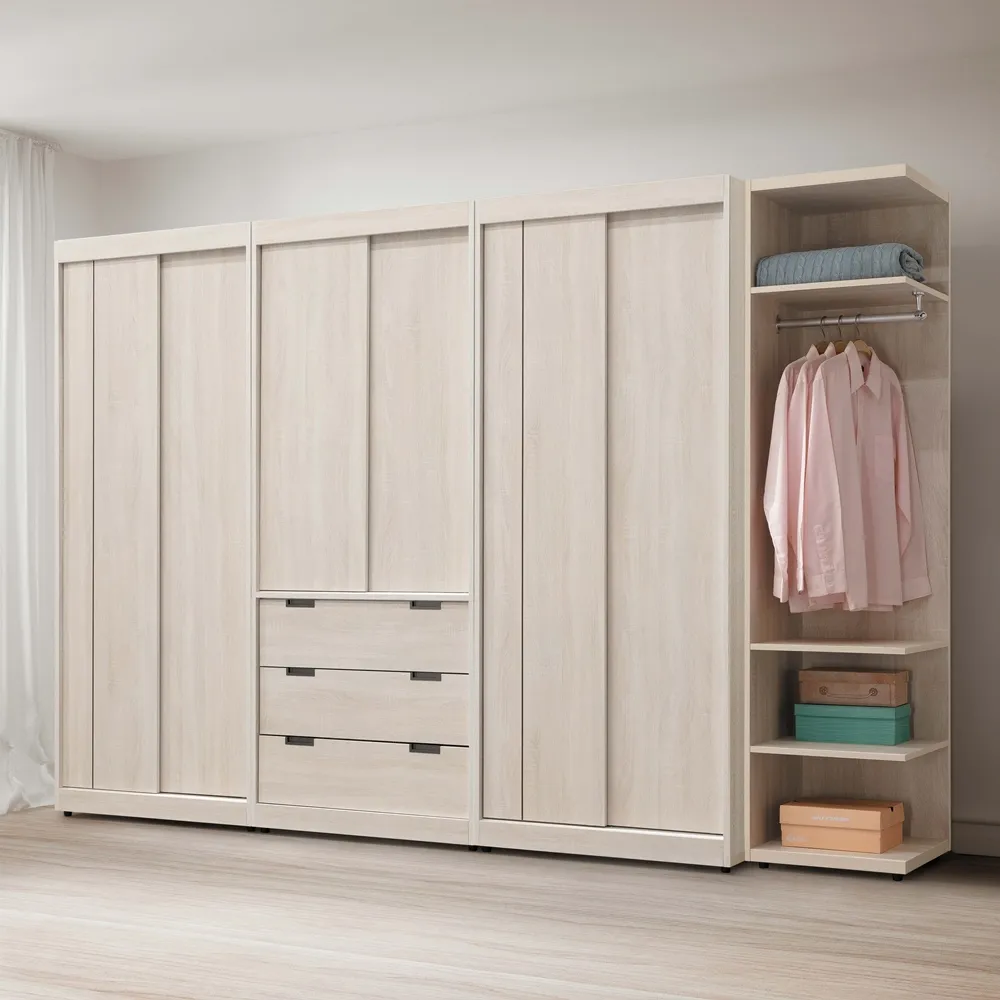 AS雅司-羅賓漢雙吊推門衣櫥-80*59.5*196.5cm-只有紅框部分 歷史價格詳細信息