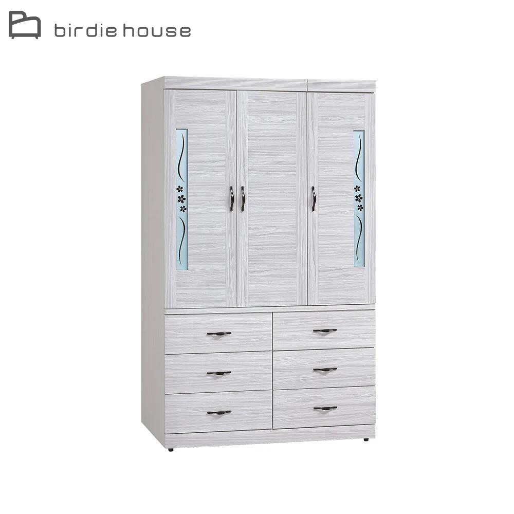 Birdie-愛德2.7尺二門三抽衣櫃/衣櫥 歷史價格詳細信息