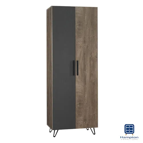 Hampton特雷潔灰橡色7.5尺衣櫥 歷史價格詳細信息