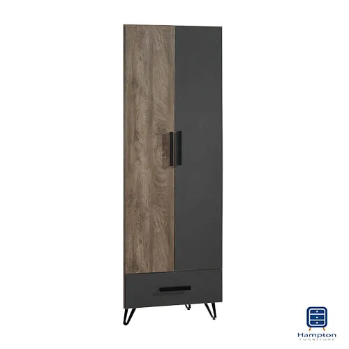 Hampton特雷潔灰橡色7.5尺衣櫥 歷史價格詳細信息
