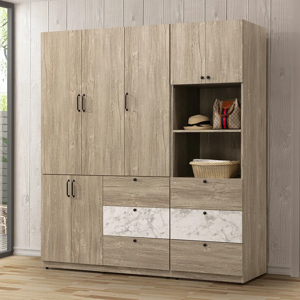 Homelike 艾麗卡6尺組合衣櫃 歷史價格詳細信息