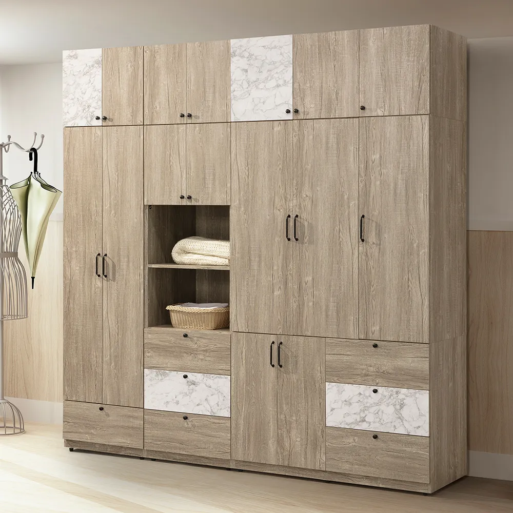 Homelike 艾麗卡8x8尺組合大衣櫃 歷史價格詳細信息