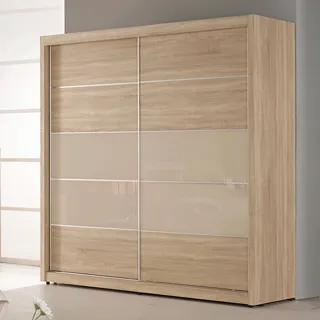 Bernice-妮娜6.1尺推門/拉門衣櫃 歷史價格詳細信息