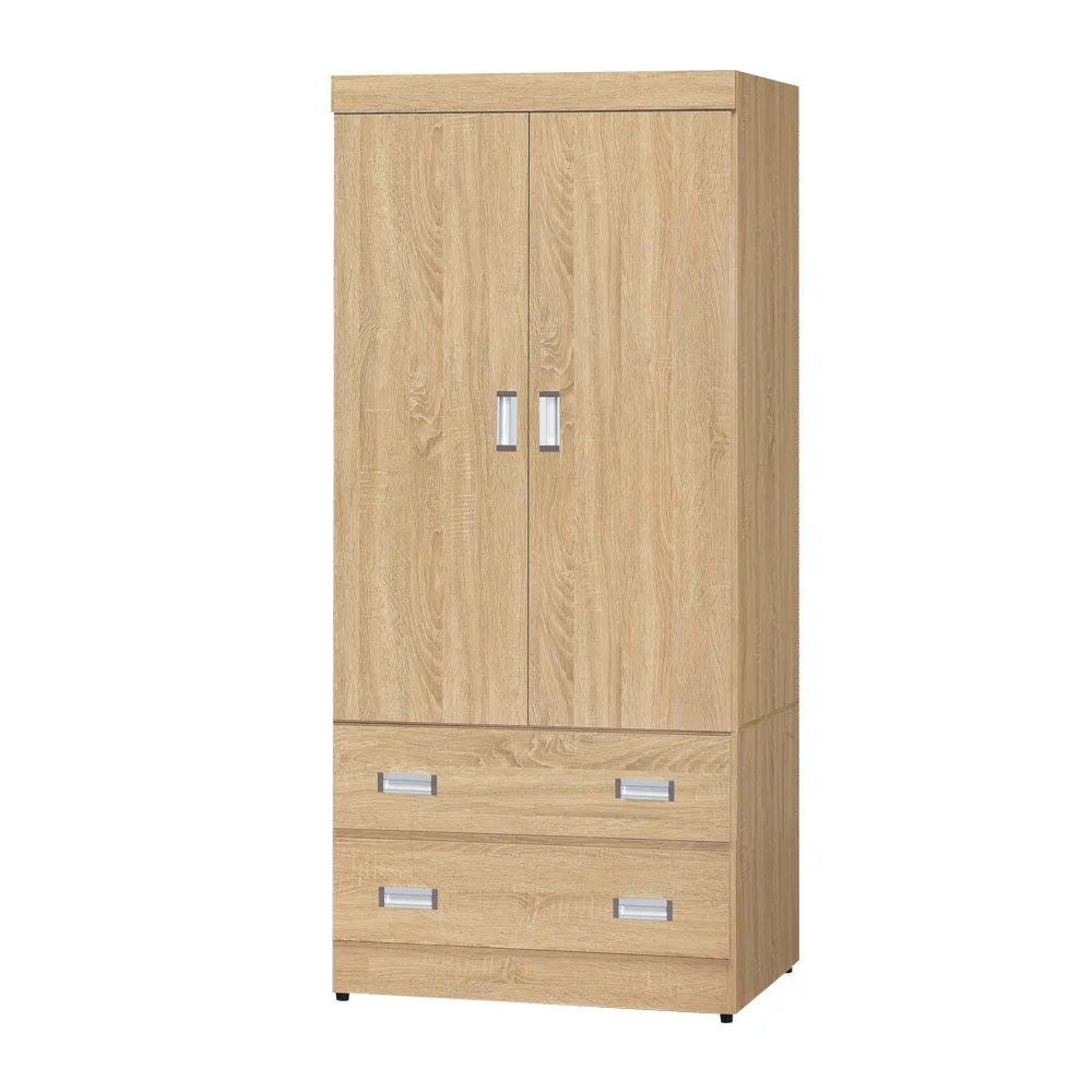 Boden-皮爾卡2.7尺二門三抽衣櫃 歷史價格詳細信息