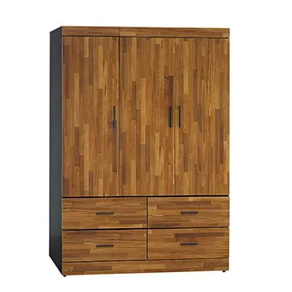 Boden-布拉德4.1尺三門六抽衣櫃 歷史價格詳細信息