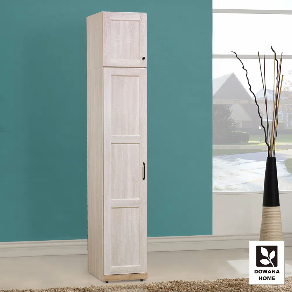 【多瓦娜】鄉村茉莉1.5尺左門衣櫃(含被櫃) 歷史價格詳細信息