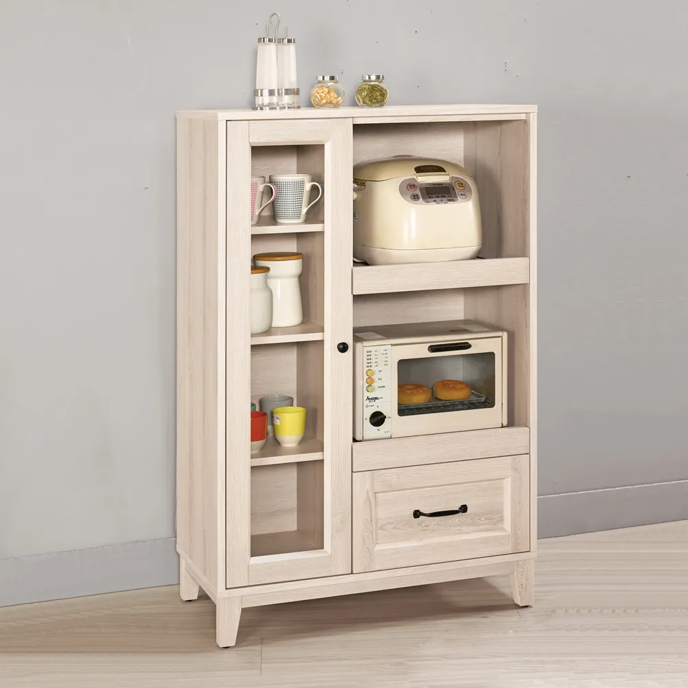 Boden-莉蒂2尺收納高餐櫃/碗盤櫃/電器櫃 歷史價格詳細信息