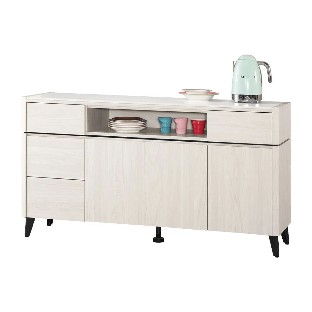 Boden-艾登4.9尺岩板收納餐櫃/碗盤置物櫃/置物矮櫃/玄關櫃(下座) 歷史價格詳細信息