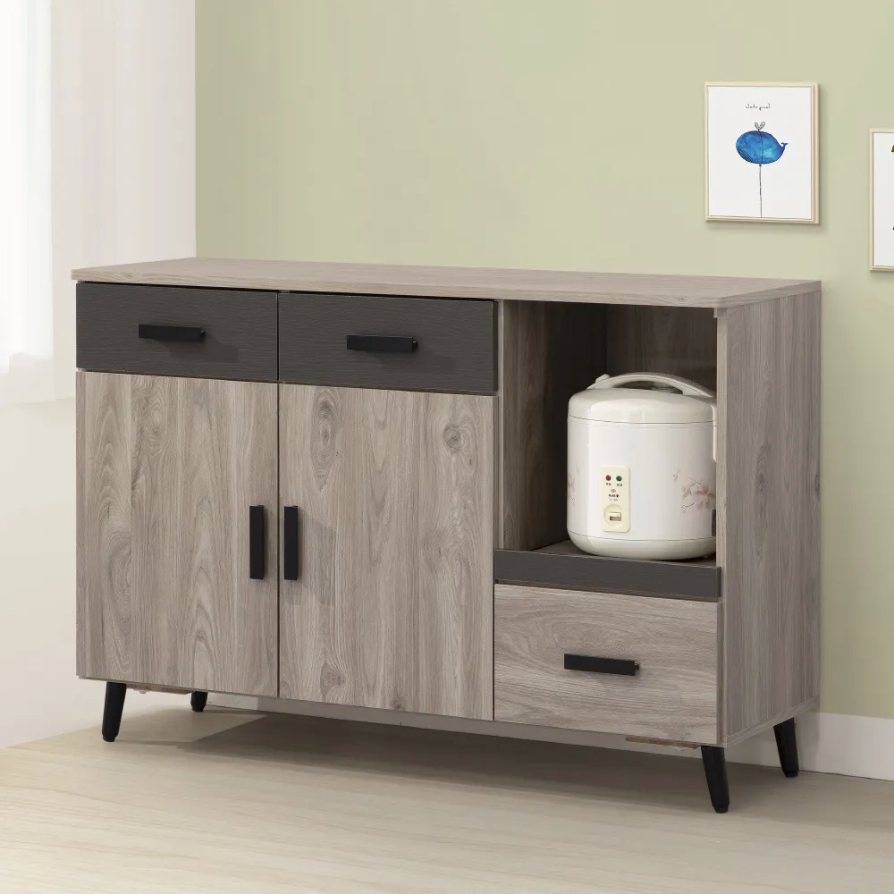 Homelike 雅蘭娜4尺石面電器收納櫃 歷史價格詳細信息